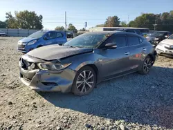 Salvage cars for sale at Mebane, NC auction: 2016 Nissan Maxima 3.5S