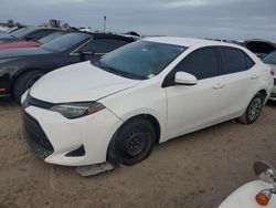 Flood-damaged cars for sale at auction: 2017 Toyota Corolla L