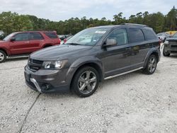 Salvage cars for sale at Houston, TX auction: 2016 Dodge Journey Crossroad