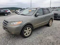 Flood-damaged cars for sale at auction: 2008 Hyundai Santa FE SE