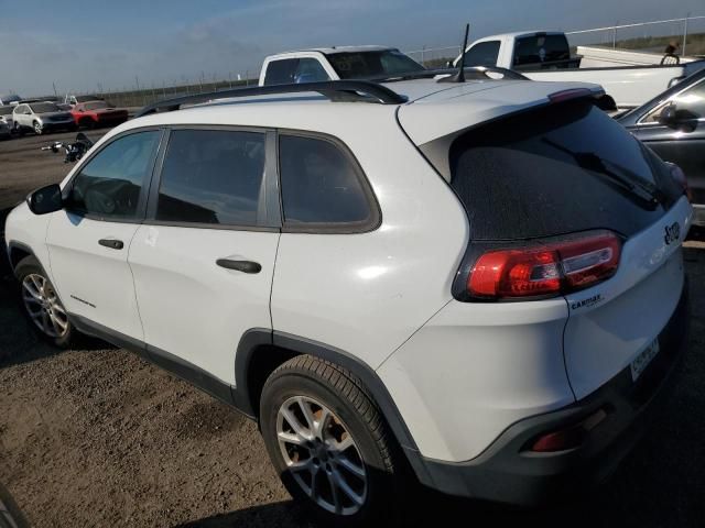 2016 Jeep Cherokee Sport