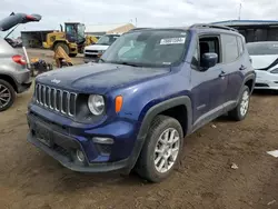 Salvage cars for sale at Brighton, CO auction: 2020 Jeep Renegade Latitude