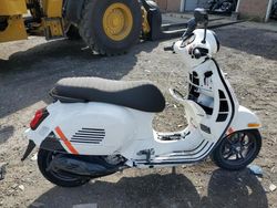 Salvage motorcycles for sale at Marlboro, NY auction: 2024 Vespa GTS/SEI Giorni 300