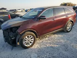 KIA Vehiculos salvage en venta: 2019 KIA Sorento LX