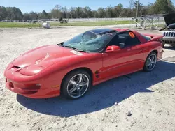 Salvage cars for sale at Augusta, GA auction: 1998 Pontiac Firebird Formula