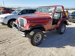 Salvage cars for sale at Arcadia, FL auction: 1974 Jeep CJ5