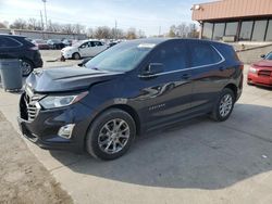 Salvage cars for sale at Fort Wayne, IN auction: 2020 Chevrolet Equinox LT