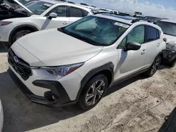 Salvage cars for sale at Riverview, FL auction: 2024 Subaru Crosstrek Premium