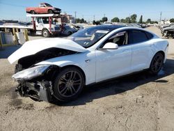 Carros salvage sin ofertas aún a la venta en subasta: 2015 Tesla Model S 70D