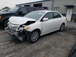 Salvage cars for sale at Chambersburg, PA auction: 2013 Toyota Corolla Base