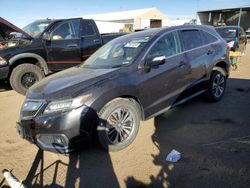 Acura rdx Advance salvage cars for sale: 2016 Acura RDX Advance