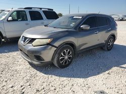 Salvage cars for sale at Taylor, TX auction: 2015 Nissan Rogue S