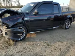 Salvage trucks for sale at Spartanburg, SC auction: 2002 Ford F150 Supercrew Harley Davidson