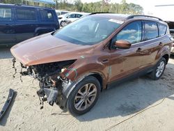 Salvage cars for sale at Spartanburg, SC auction: 2017 Ford Escape SE