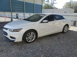 Chevrolet salvage cars for sale: 2017 Chevrolet Malibu LT