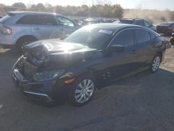 Salvage cars for sale at Assonet, MA auction: 2019 Honda Civic LX