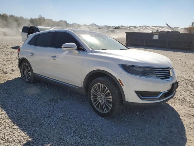 2016 Lincoln MKX Reserve