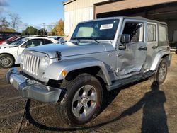 Jeep salvage cars for sale: 2016 Jeep Wrangler Unlimited Sahara