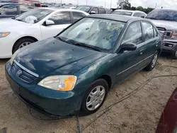 Carros dañados por inundaciones a la venta en subasta: 2002 Honda Civic LX