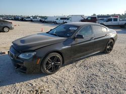 Salvage cars for sale at Houston, TX auction: 2014 BMW 640 XI Gran Coupe