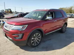 2017 Ford Explorer Platinum en venta en Oklahoma City, OK