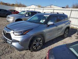 Toyota salvage cars for sale: 2022 Toyota Highlander XLE