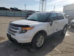 Salvage cars for sale at Chicago Heights, IL auction: 2014 Ford Explorer XLT