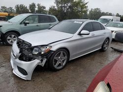 Salvage cars for sale at Baltimore, MD auction: 2015 Mercedes-Benz C 300 4matic