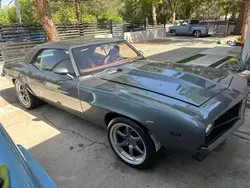 Salvage cars for sale at Anthony, TX auction: 1969 Chevrolet Camaro