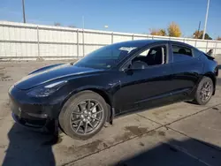 Salvage cars for sale at Littleton, CO auction: 2021 Tesla Model 3