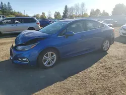 2018 Chevrolet Cruze LT en venta en Bowmanville, ON