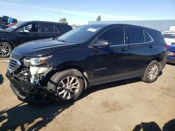 Salvage cars for sale at Woodhaven, MI auction: 2018 Chevrolet Equinox LT