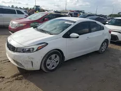 Salvage cars for sale at Riverview, FL auction: 2017 KIA Forte LX