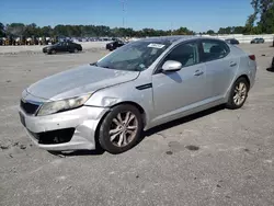 Salvage cars for sale at Dunn, NC auction: 2012 KIA Optima EX