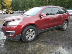 Vehiculos salvage en venta de Copart Graham, WA: 2015 Chevrolet Traverse LT