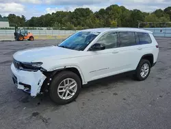 Salvage cars for sale at Assonet, MA auction: 2023 Jeep Grand Cherokee L Laredo