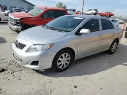 Salvage cars for sale at Pekin, IL auction: 2010 Toyota Corolla Base