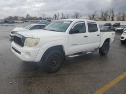 Salvage trucks for sale at Bridgeton, MO auction: 2006 Toyota Tacoma Double Cab