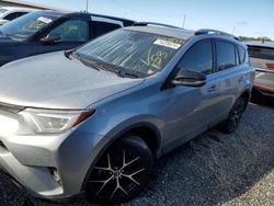 Salvage cars for sale from Copart Midway, FL: 2018 Toyota Rav4 SE