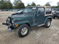 Salvage cars for sale at Madisonville, TN auction: 1999 Jeep Wrangler / TJ Sahara