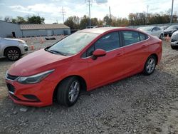 Salvage cars for sale at Columbus, OH auction: 2016 Chevrolet Cruze LT