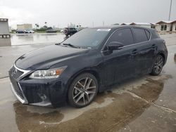 Salvage cars for sale at Riverview, FL auction: 2016 Lexus CT 200