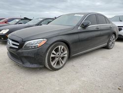 Flood-damaged cars for sale at auction: 2019 Mercedes-Benz C300