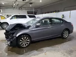 Salvage cars for sale at auction: 2016 Honda Accord EXL