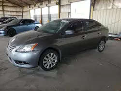 Carros salvage sin ofertas aún a la venta en subasta: 2015 Nissan Sentra S