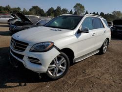 Salvage cars for sale from Copart Elgin, IL: 2014 Mercedes-Benz ML 350 4matic