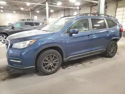 Salvage cars for sale at Blaine, MN auction: 2019 Subaru Ascent Premium