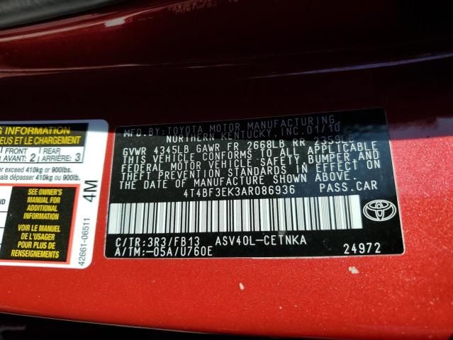 2010 Toyota Camry Base