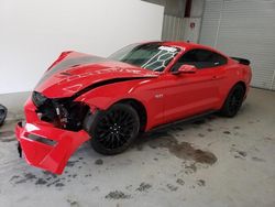 Salvage cars for sale at Savannah, GA auction: 2021 Ford Mustang GT