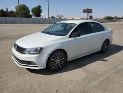 Volkswagen salvage cars for sale: 2016 Volkswagen Jetta Sport